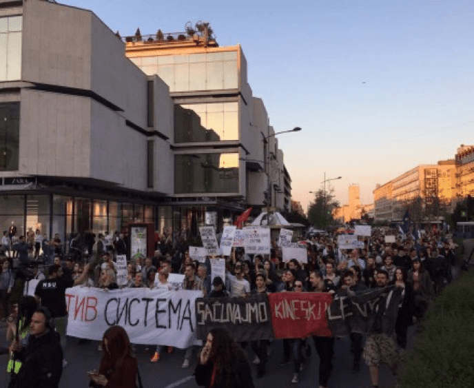 PROTEST PROTIV DIKTATURE: VLAST REKLA ŠTA MISLI O NAMA, SAMO NAM JE ULICA PREOSTALA
