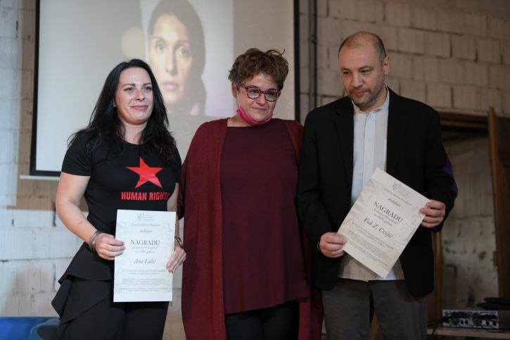 Ana Lalić i Vuk Cvijić dobili nagrade za novinarsku hrabrost