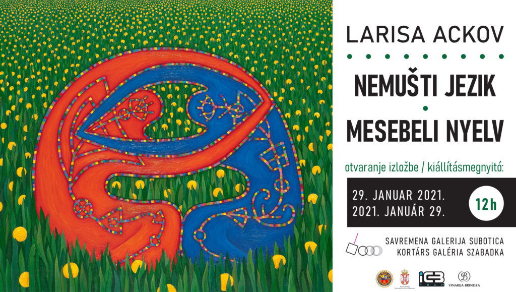 Izložba “Nemušti jezik” Larise Ackov od 29. januara u Savremenoj galeriji Subotica